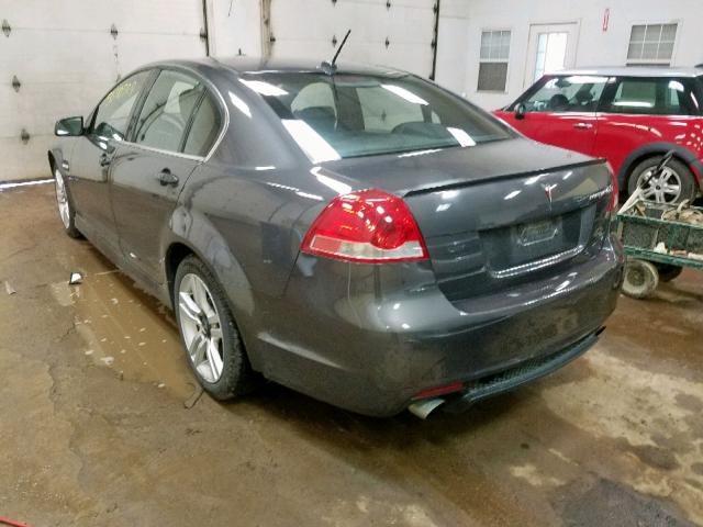 6G2ER57778L146599 - 2008 PONTIAC G8 GRAY photo 3