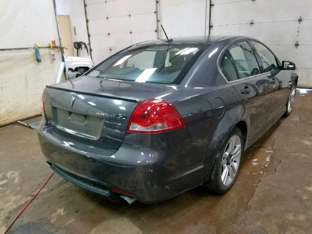 6G2ER57778L146599 - 2008 PONTIAC G8 GRAY photo 4