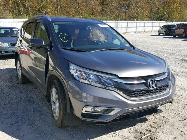 2HKRM4H70FH618189 - 2015 HONDA CR-V EXL CHARCOAL photo 1