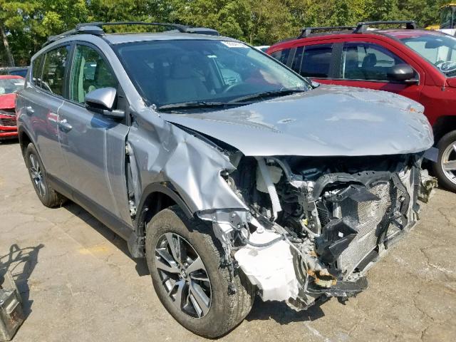 2T3WFREV8JW421236 - 2018 TOYOTA RAV4 ADVEN SILVER photo 1