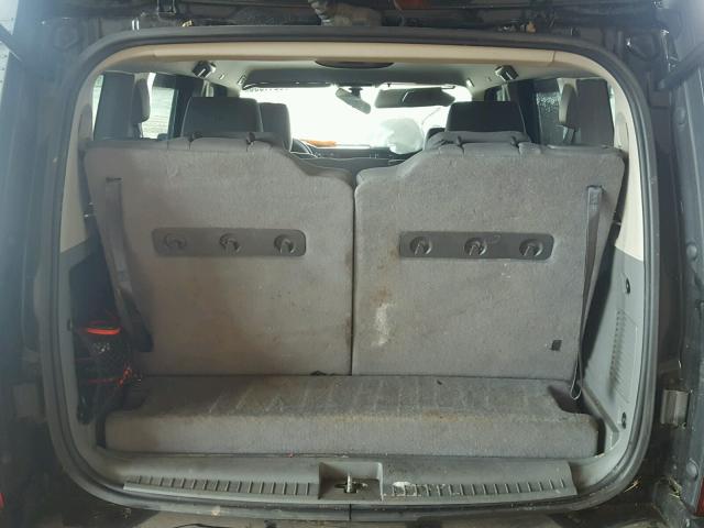 1J8HG48K97C507606 - 2007 JEEP COMMANDER BLACK photo 9