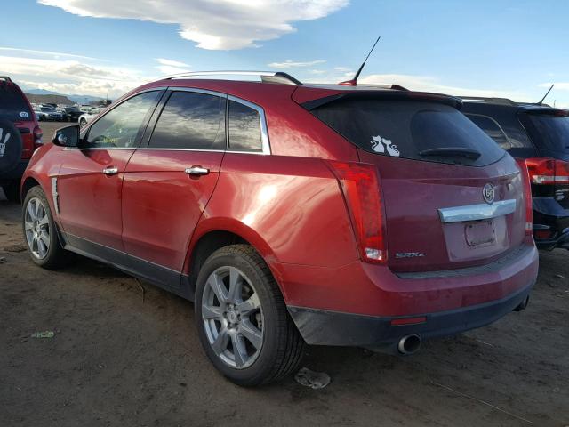 3GYFNEEY6AS638166 - 2010 CADILLAC SRX PERFOR RED photo 3