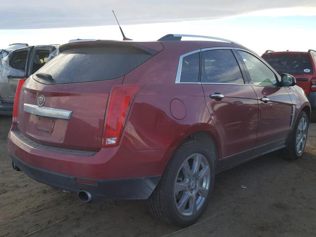 3GYFNEEY6AS638166 - 2010 CADILLAC SRX PERFOR RED photo 4