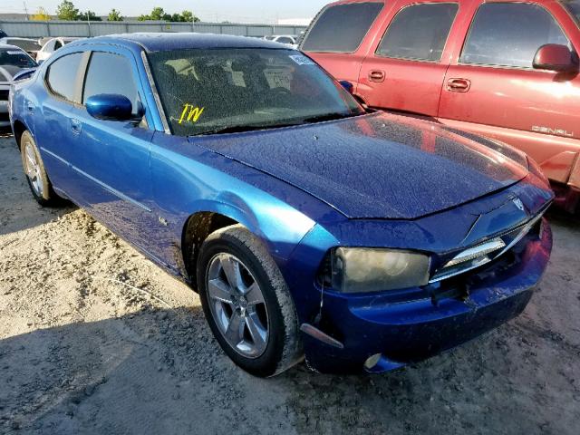 2B3CA3CV4AH113175 - 2010 DODGE CHARGER SX BLUE photo 1