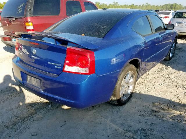 2B3CA3CV4AH113175 - 2010 DODGE CHARGER SX BLUE photo 4