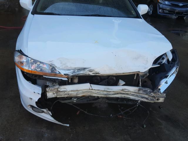 1HGCG22551A012445 - 2001 HONDA ACCORD EX WHITE photo 7