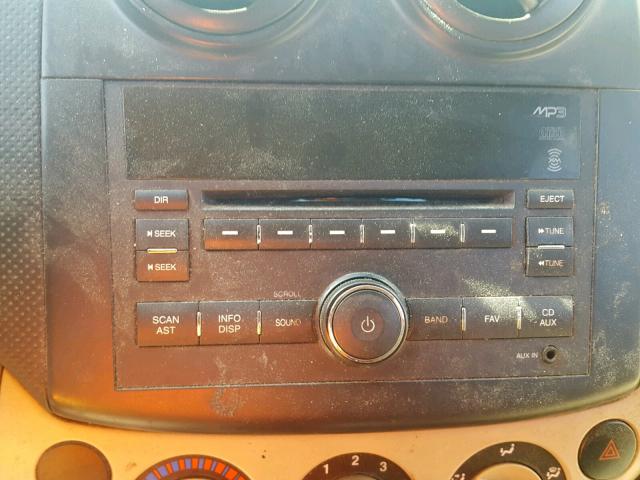 KL1TD56E49B624071 - 2009 CHEVROLET AVEO LS ყვითელი ფოტო 9