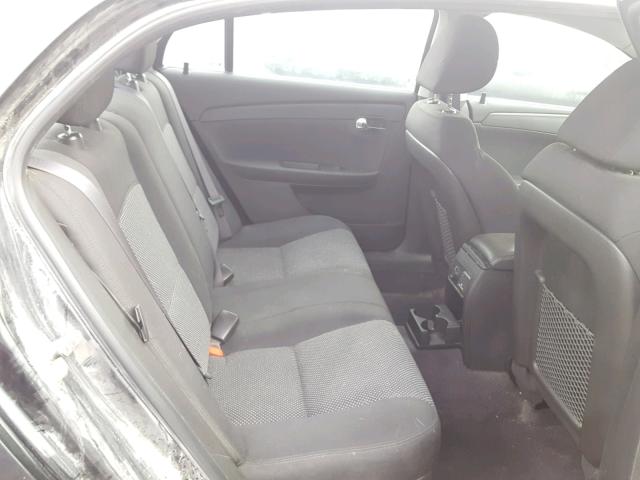 1G1ZC5E19BF250830 - 2011 CHEVROLET MALIBU 1LT BLACK photo 6