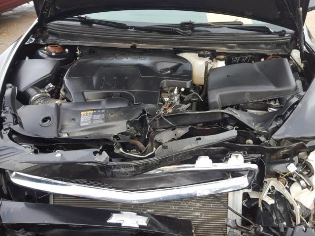 1G1ZC5E19BF250830 - 2011 CHEVROLET MALIBU 1LT BLACK photo 7