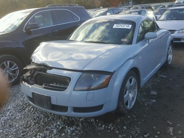 TRUWT28N211013282 - 2001 AUDI TT QUATTRO SILVER photo 2