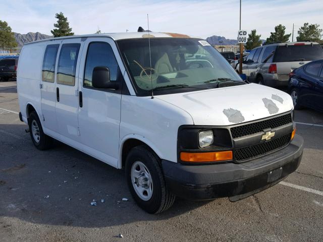 1GCFH15T861275159 - 2006 CHEVROLET EXPRESS G1 WHITE photo 1