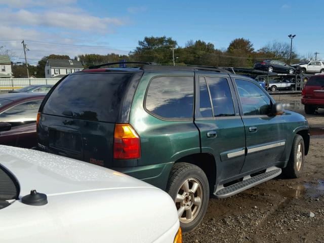 1GKDT13S222348888 - 2002 GMC ENVOY GREEN photo 4