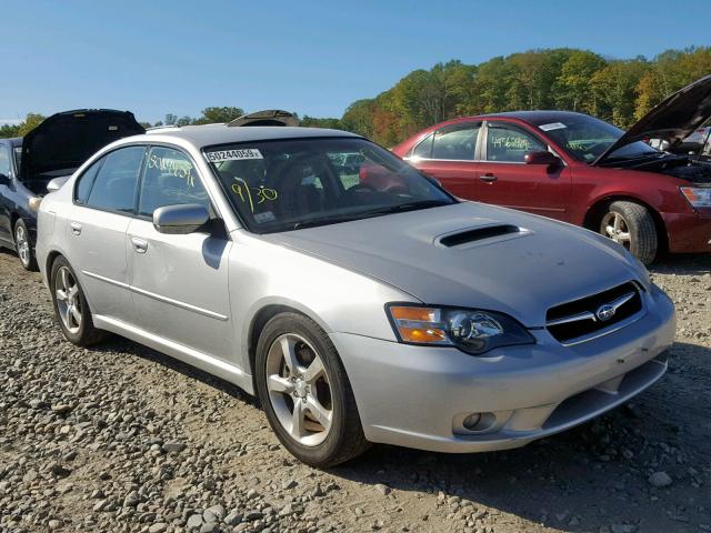 4S3BL686254211602 - 2005 SUBARU LEGACY GT SILVER photo 1