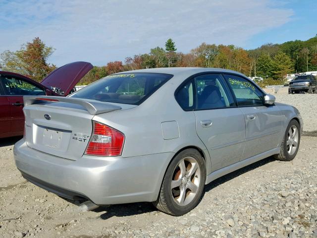 4S3BL686254211602 - 2005 SUBARU LEGACY GT SILVER photo 3