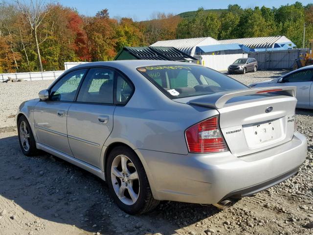 4S3BL686254211602 - 2005 SUBARU LEGACY GT SILVER photo 4