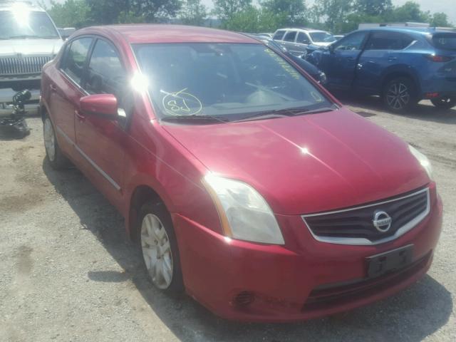 3N1AB6AP1AL603267 - 2010 NISSAN SENTRA 2.0 RED photo 1