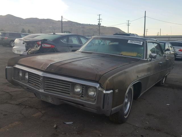 484399H137843 - 1969 BUICK ELECTRA BROWN photo 2