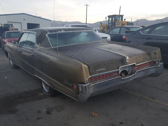 484399H137843 - 1969 BUICK ELECTRA BROWN photo 3