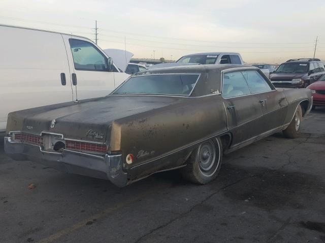 484399H137843 - 1969 BUICK ELECTRA BROWN photo 4