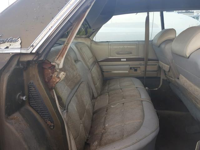 484399H137843 - 1969 BUICK ELECTRA BROWN photo 6