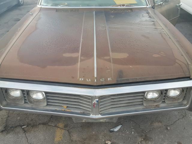 484399H137843 - 1969 BUICK ELECTRA BROWN photo 7