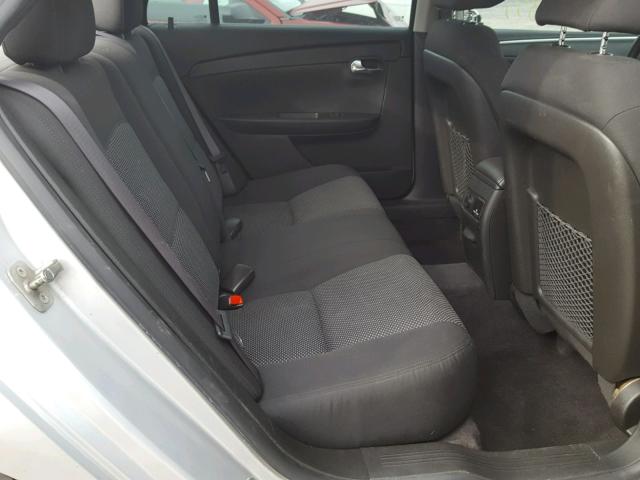 1G1ZC5E00CF331076 - 2012 CHEVROLET MALIBU 1LT SILVER photo 6