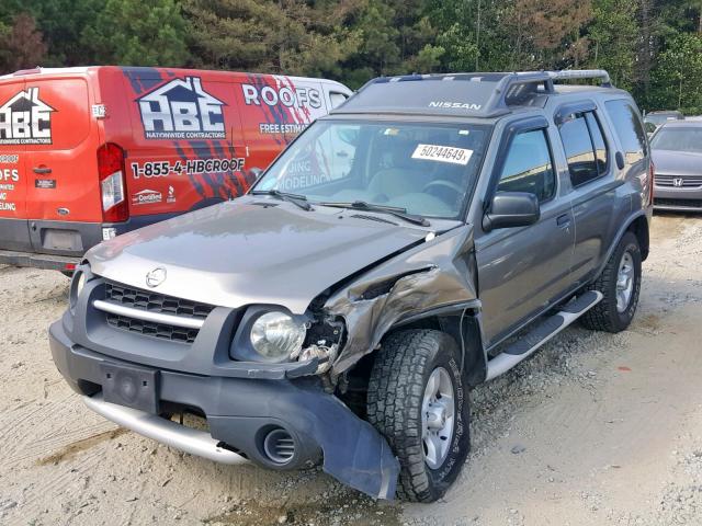 5N1ED28T14C671553 - 2004 NISSAN XTERRA XE GRAY photo 2