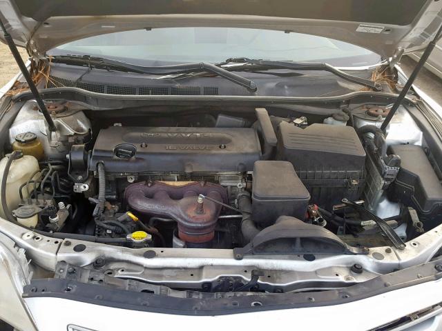4T4BE46K29R076191 - 2009 TOYOTA CAMRY BASE SILVER photo 7