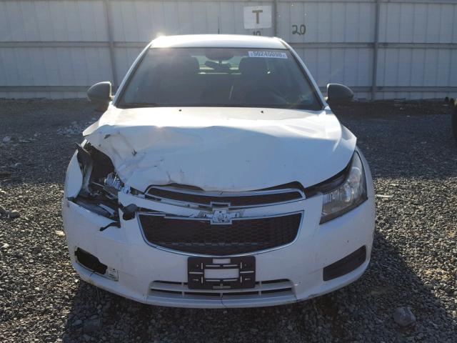 1G1PD5SH7C7258409 - 2012 CHEVROLET CRUZE LS WHITE photo 7