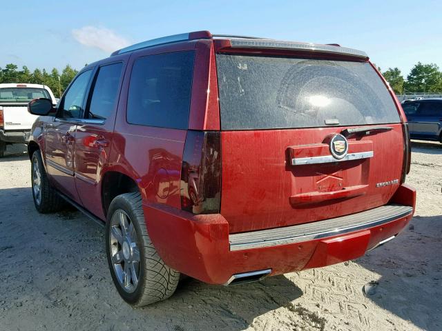 1GYS3CEF1DR275709 - 2013 CADILLAC ESCALADE P RED photo 3