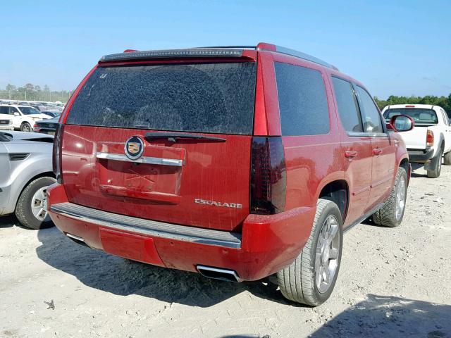 1GYS3CEF1DR275709 - 2013 CADILLAC ESCALADE P RED photo 4