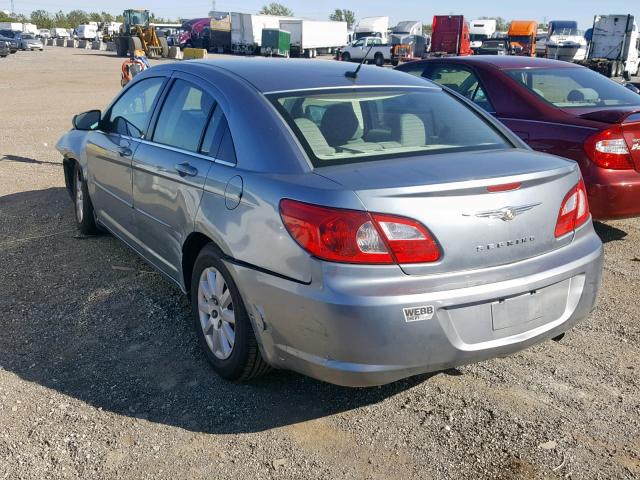 1C3LC46K48N151334 - 2008 CHRYSLER SEBRING LX SILVER photo 3