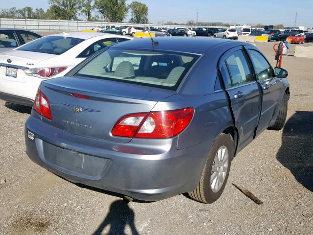 1C3LC46K48N151334 - 2008 CHRYSLER SEBRING LX SILVER photo 4