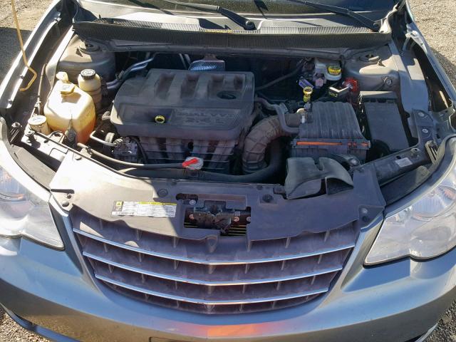 1C3LC46K48N151334 - 2008 CHRYSLER SEBRING LX SILVER photo 7