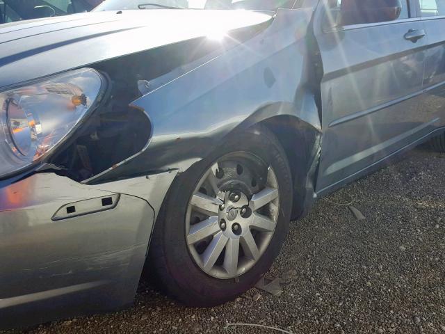 1C3LC46K48N151334 - 2008 CHRYSLER SEBRING LX SILVER photo 9