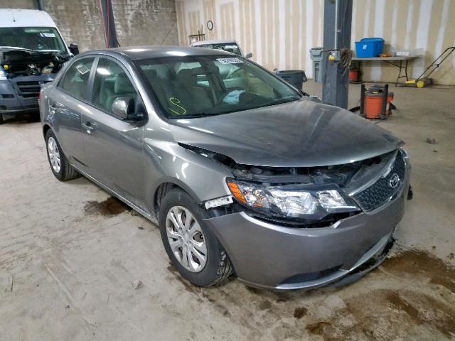 KNAFU4A23B5375860 - 2011 KIA FORTE EX GRAY photo 1