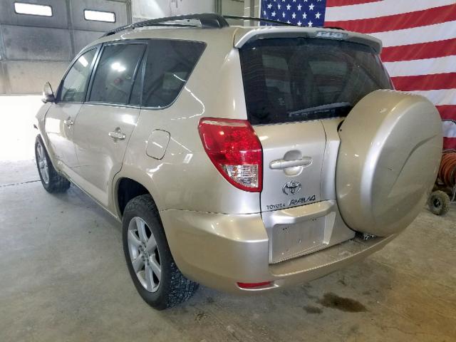 JTMBK34V175021818 - 2007 TOYOTA RAV4 LIMIT BROWN photo 3