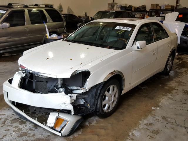 1G6DP577060179228 - 2006 CADILLAC CTS HI FEA WHITE photo 2