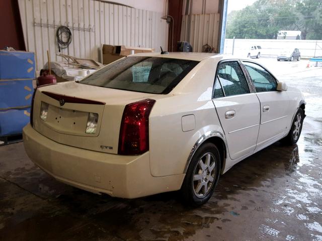 1G6DP577060179228 - 2006 CADILLAC CTS HI FEA WHITE photo 4