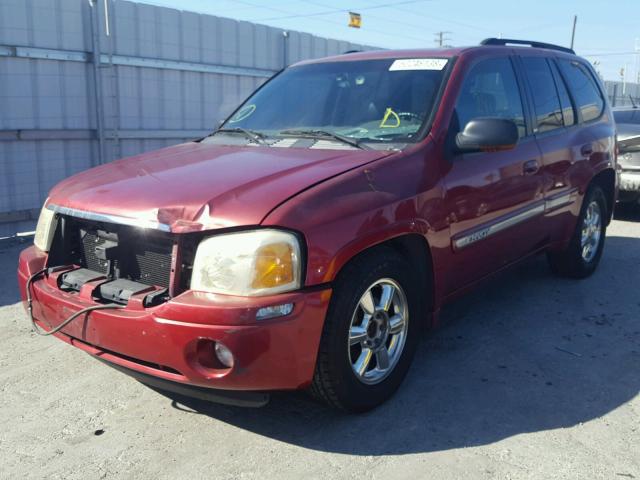 1GKDS13S922389764 - 2002 GMC ENVOY RED photo 2