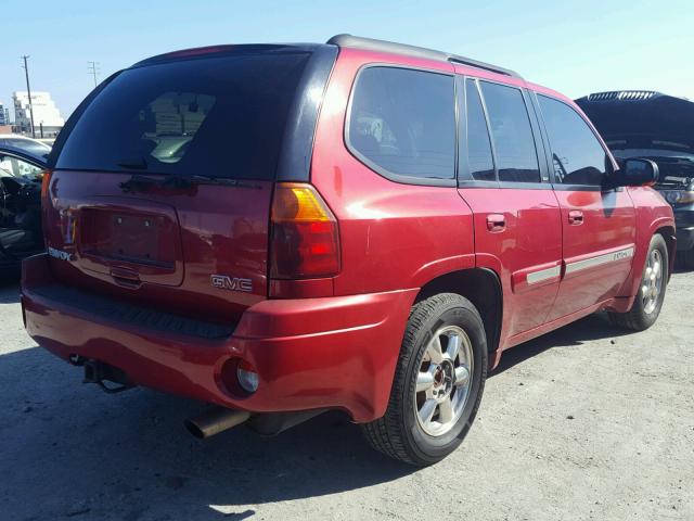 1GKDS13S922389764 - 2002 GMC ENVOY RED photo 4