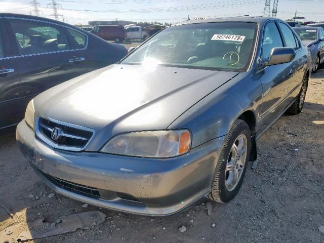 19UUA56671A029032 - 2001 ACURA 3.2TL GREEN photo 2