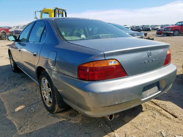 19UUA56671A029032 - 2001 ACURA 3.2TL GREEN photo 3