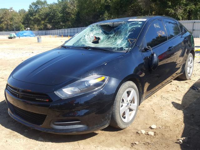 1C3CDFBB3FD132226 - 2015 DODGE DART SXT BLACK photo 2