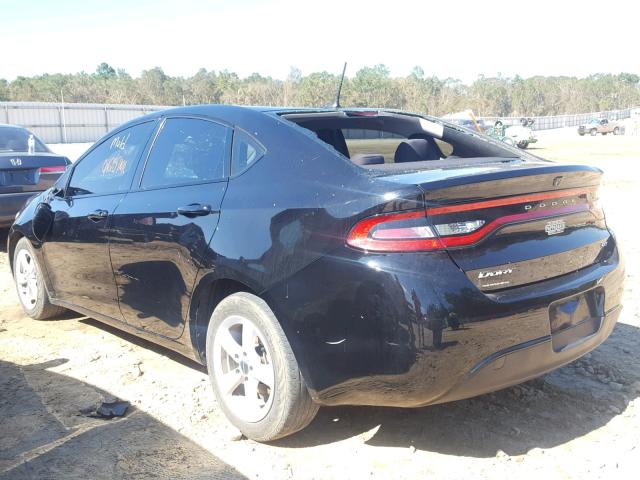 1C3CDFBB3FD132226 - 2015 DODGE DART SXT BLACK photo 3