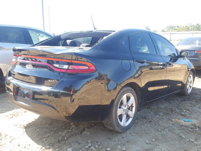 1C3CDFBB3FD132226 - 2015 DODGE DART SXT BLACK photo 4