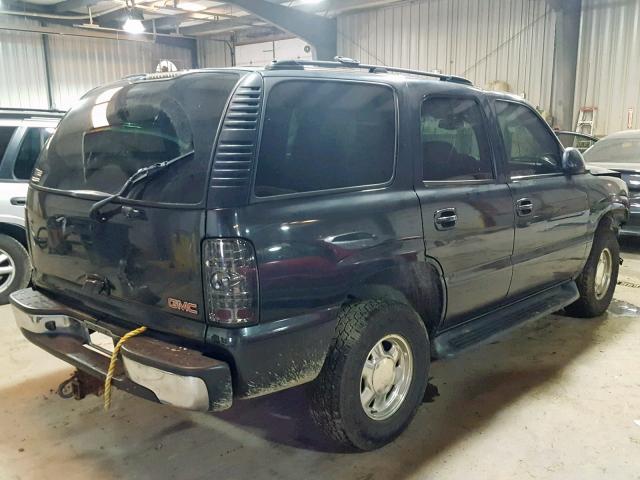 1GKEK13Z13J162111 - 2003 GMC YUKON BLACK photo 4