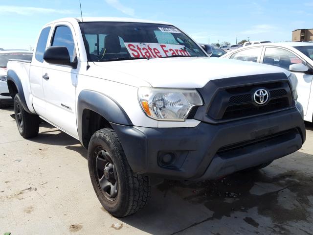 5TFTX4GN1CX008878 - 2012 TOYOTA TACOMA PRE WHITE photo 1