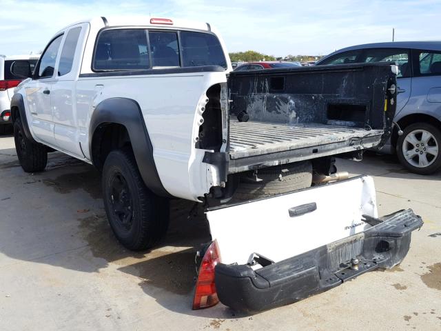 5TFTX4GN1CX008878 - 2012 TOYOTA TACOMA PRE WHITE photo 3