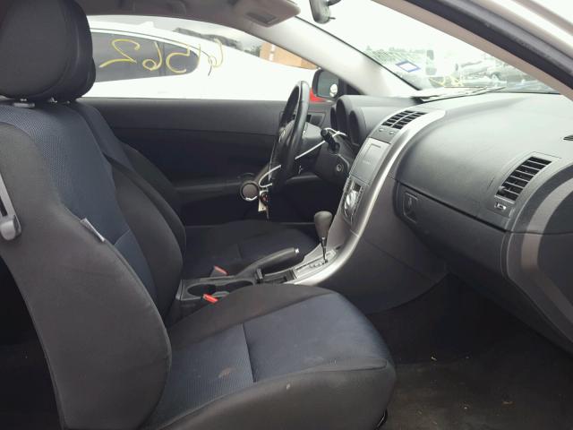 JTKDE3B75A0321265 - 2010 TOYOTA SCION TC 银色 照片 5